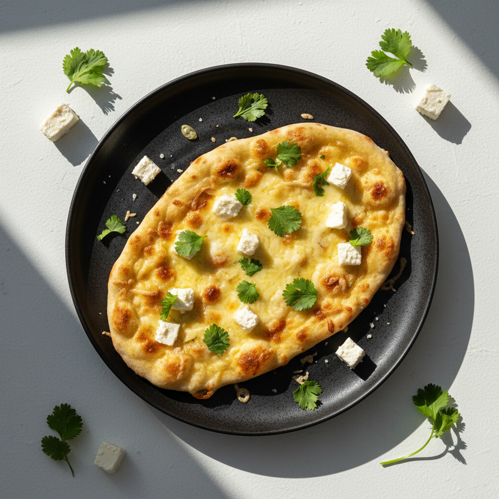 Cheese Coriander Naan